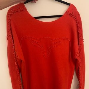Wildfox stitched sweater